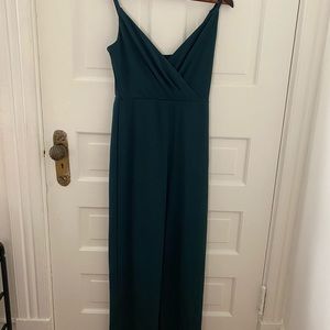 Jumpsuit- Emerald Green
